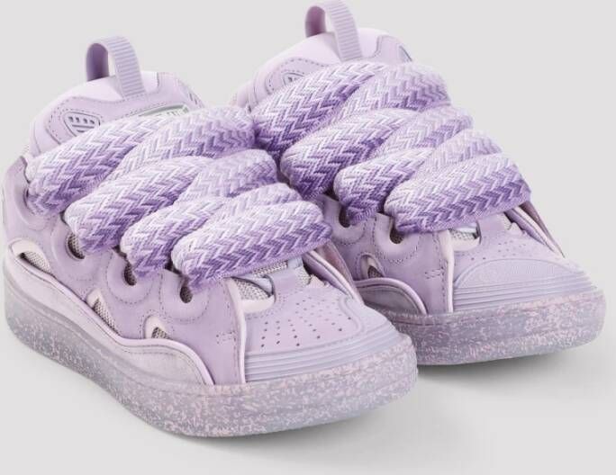 Lanvin Roze & Paarse Sneakers voor Vrouwen Purple Dames