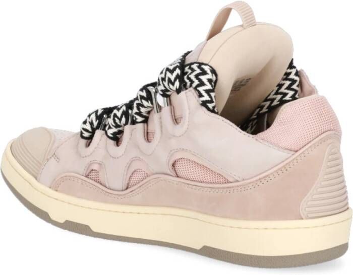 Lanvin Roze Sneakers met Ademend Detail Pink Dames