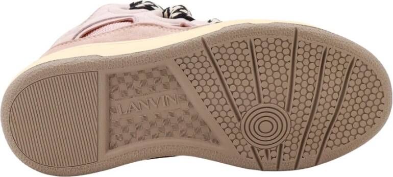 Lanvin Roze Veterschoenen Pink Dames