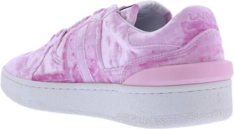 Lanvin Dames synthetische suède sneakers Roze Dames