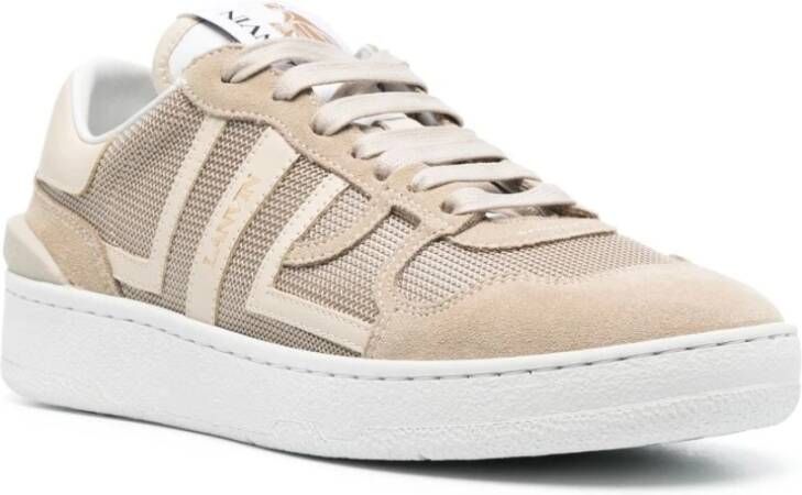 Lanvin Clay Mesh Sneakers Beige Dames