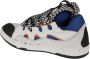 Lanvin Rode Panel Sneakers voor Modieuze Mannen Multicolor Heren - Thumbnail 7