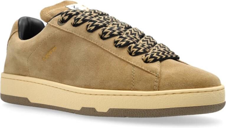 Lanvin Sneakers Curb Beige Heren