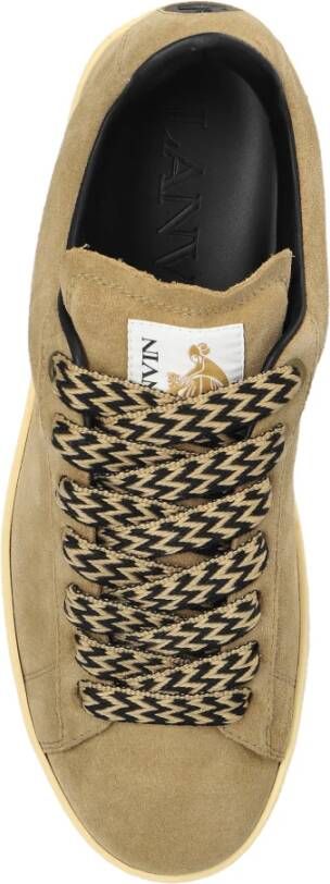 Lanvin Sneakers Curb Beige Heren