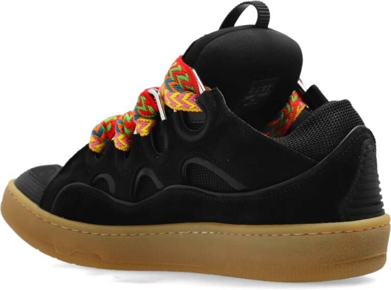 Lanvin Sneakers Curb Black Dames