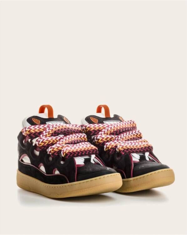 Lanvin Sneakers in 90's Stijl met Origineel Ontwerp Black Heren