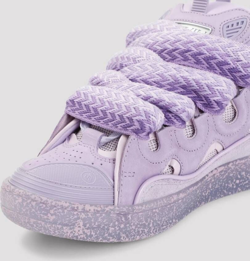 Lanvin Sneakers met gespikkelde zool Purple Dames