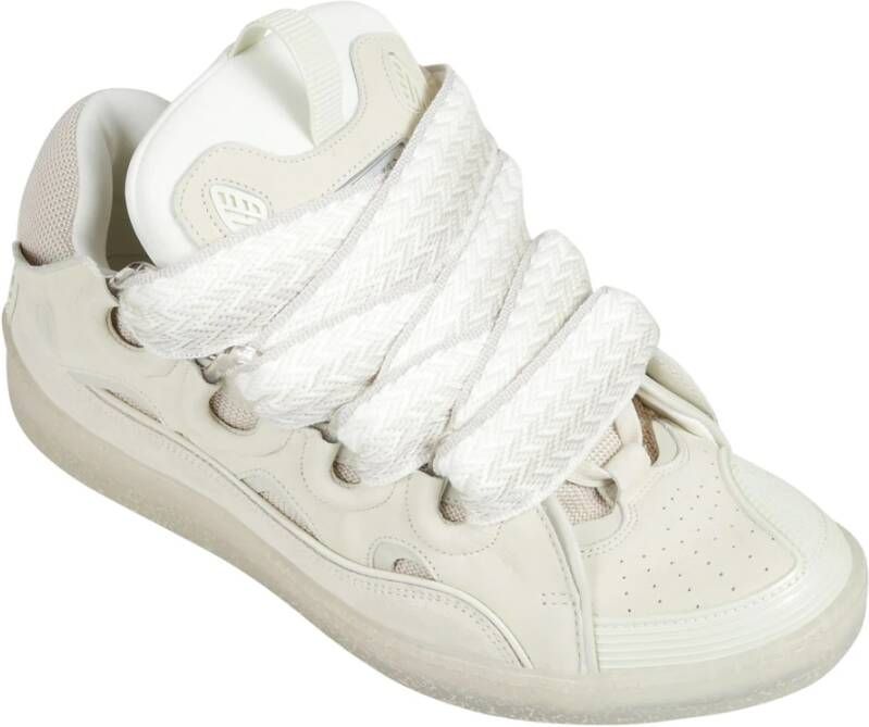 Lanvin Sneakers met gespikkelde zool White Heren