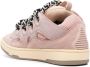 Lanvin Roze Suède Sneakers met Geperforeerde Details Pink Dames - Thumbnail 10