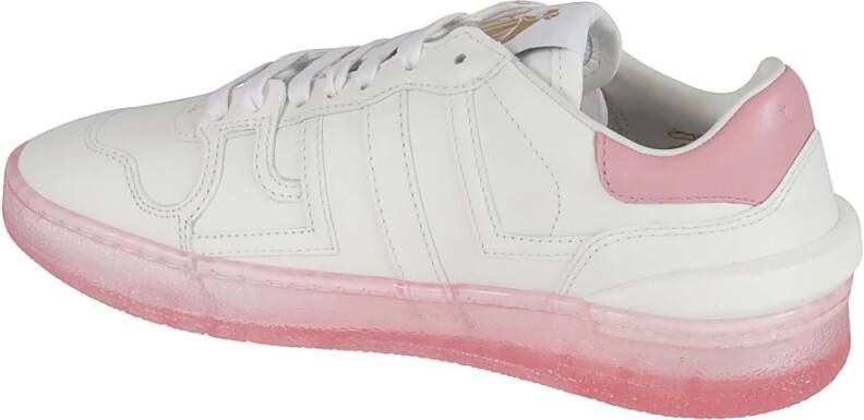 Lanvin Witte Clay Low Top Sneakers Wit Dames