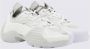 Lanvin Veelkleurige stof en rubberen flash-x sneakers Wit - Thumbnail 14