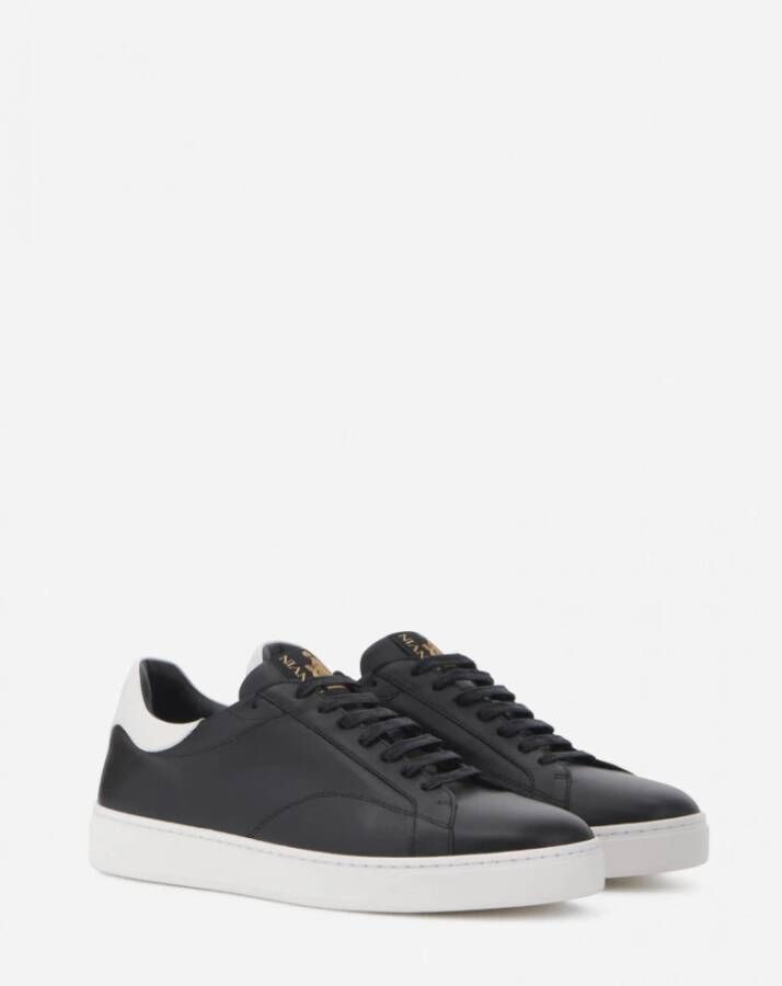 Lanvin Dbb0 Sneakers Moderne Herencollectie Zwart Heren