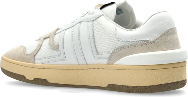 Lanvin Sportschoenen Klei White Heren