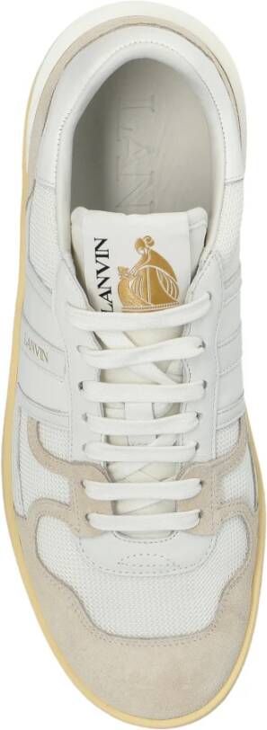 Lanvin Sportschoenen Klei White Heren