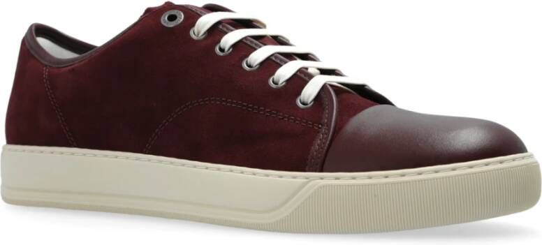 Lanvin Sportschoenen Red Heren