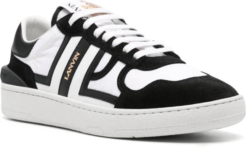 Lanvin Stijlvolle Clay Sneakers voor Mannen Black Dames