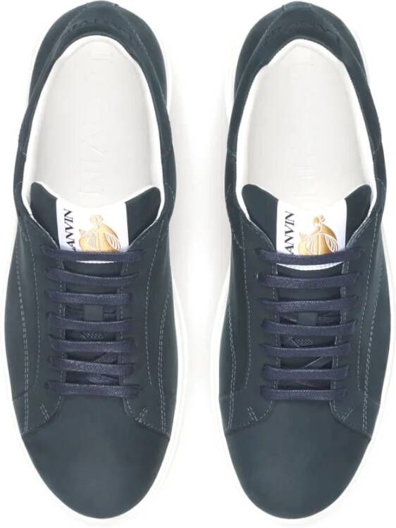 Lanvin Stijlvolle Sneakers voor Dagelijks Gebruik Blue Heren