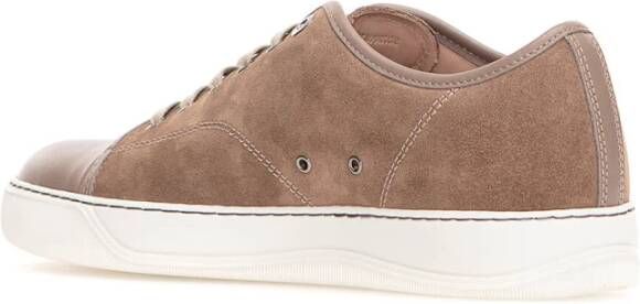 Lanvin Stijlvolle Sneakers voor Mannen Beige Heren