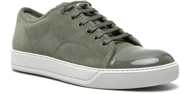 Lanvin Stijlvolle Sneakers voor Trendy Look Green Heren