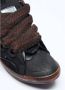 Lanvin Suede Low-Top Sneakers met Azteekse Weefsel Brown Heren - Thumbnail 8