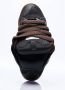 Lanvin Suede Low-Top Sneakers met Azteekse Weefsel Brown Heren - Thumbnail 13