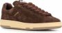 Lanvin Suède Ronde Neus Sneakers Bruin Bordeaux Brown Heren - Thumbnail 3