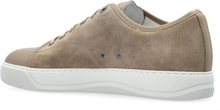 Lanvin Suede sneakers Beige Heren