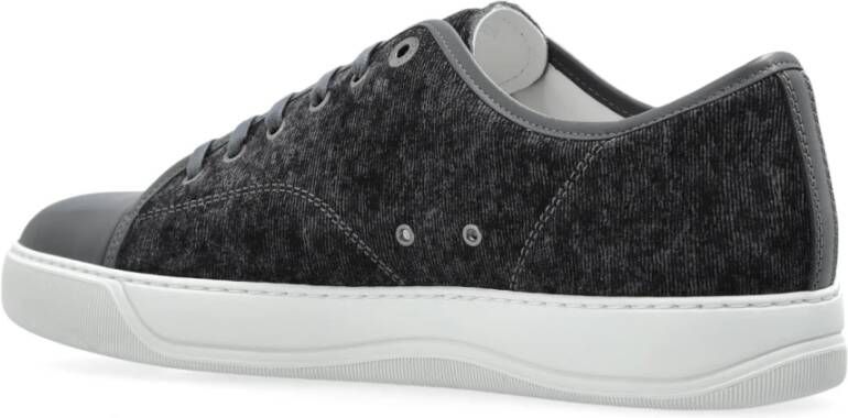 Lanvin Suede sneakers Black Heren