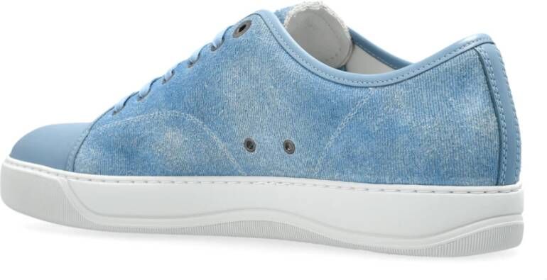 Lanvin Suede sneakers Blue Heren