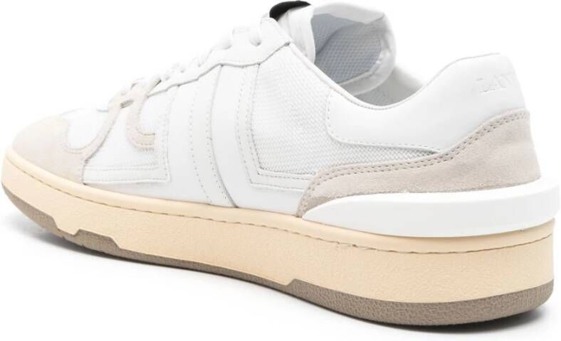 Lanvin Witte Clay Sneakers White Heren