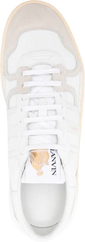 Lanvin Witte Clay Sneakers White Heren