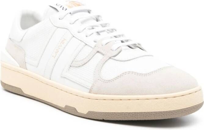 Lanvin Witte Clay Sneakers White Heren