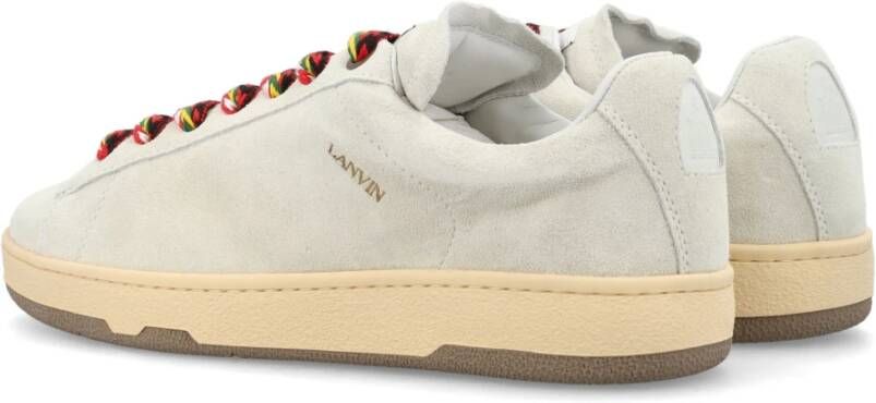 Lanvin Witte lage sneakers White Heren