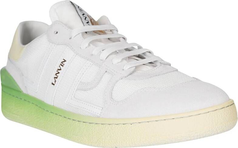 Lanvin Witte lage sneakers White Heren