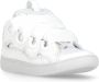 Lanvin Witte Leren Sneakers met Ademende Details White Dames - Thumbnail 3