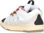 Lanvin Witte Leren Sneakers met Herringbone Patroon White Heren - Thumbnail 2