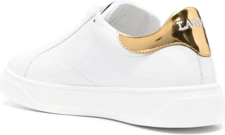 Lanvin Witte Sneakers voor Mannen White Dames