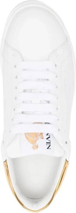 Lanvin Witte Sneakers voor Mannen White Dames