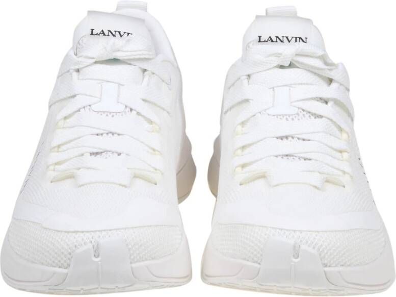 Lanvin Witte Mesh Hardloopschoenen White Dames