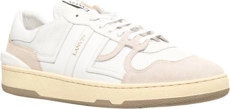 Lanvin Witte Sneakers Clay Stijl White Heren