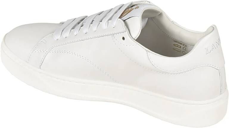 Lanvin Witte Sneakers Stijlvolle Casual Schoenen White Dames