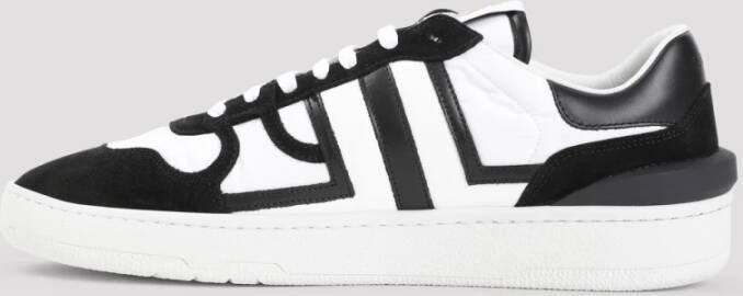 Lanvin Witte Sneakers voor Mannen Aw24 Black Heren