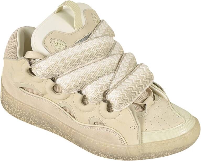 Lanvin Witte Sneakers voor Mannen White Heren