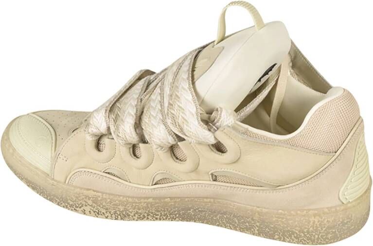 Lanvin Witte Sneakers voor Mannen White Heren