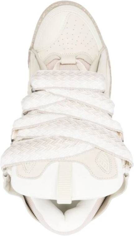 Lanvin Witte Sneakers White Heren