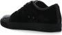 Lanvin Zwarte Katoenen Sneakers Gepolijst Ronde Neus Black Heren - Thumbnail 4