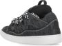 Lanvin Zwarte Katoenen Sneakers met Herringbone Detail Black Dames - Thumbnail 4