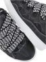 Lanvin Zwarte Katoenen Sneakers met Herringbone Detail Black Dames - Thumbnail 6