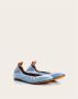 Lanvin Zwarte Leren Ballerina Schoenen Blue Dames - Thumbnail 2