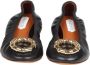 Lanvin Zwarte Leren Ballet Flats met Gouden Gesp Black Dames - Thumbnail 3